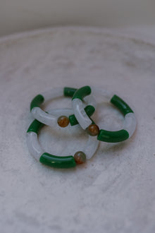  Bracelet Rosie green/white