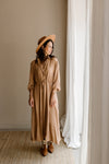 Dress Poppy Camel