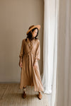 Dress Poppy Camel