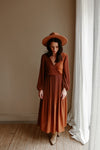 Dress Fem Camel