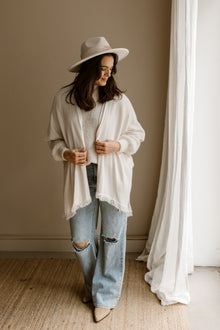  Poncho Anouk Creme