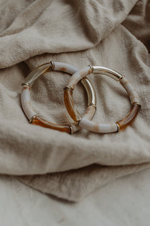  Armband Joan camel/creme