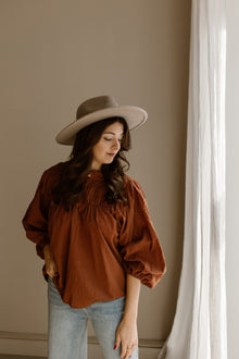  Blouse Kim cognac