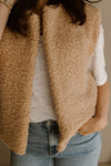 Gilet Kiki camel