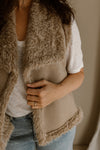 Gilet Lune taupe