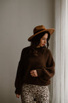 Sweater Abbey Dark brown